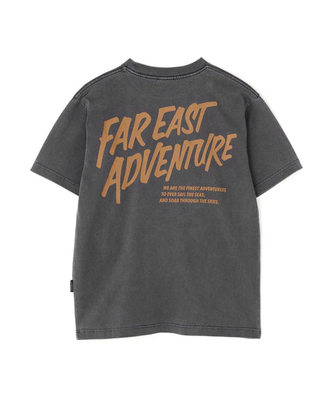 AVIREX x ATEEZ - FADE WASH PRINT T-SHIRT “ADVENTURE” (PRE-ORDER)