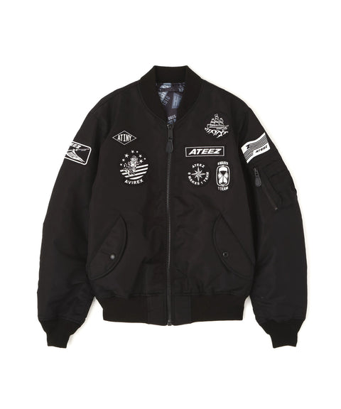AVIREX x ATEEZ - RIVERSIBLE MA-1 (PRE-ORDER)