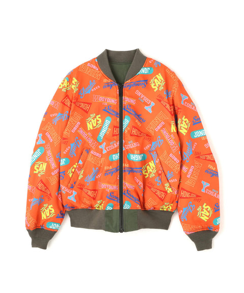 AVIREX x ATEEZ - RIVERSIBLE MA-1 (PRE-ORDER)