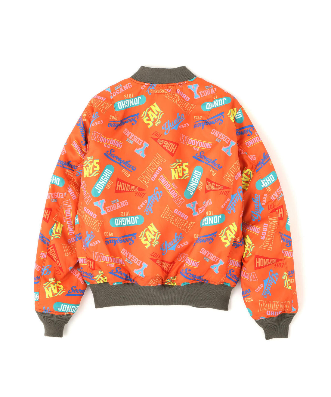 AVIREX×ATEEZ/REVERSIBLE MA-1 AVIREX x ATEEZ - REVERSIBLE MA-1 (PRE-ORDER) | WONDERNARA – wondernara