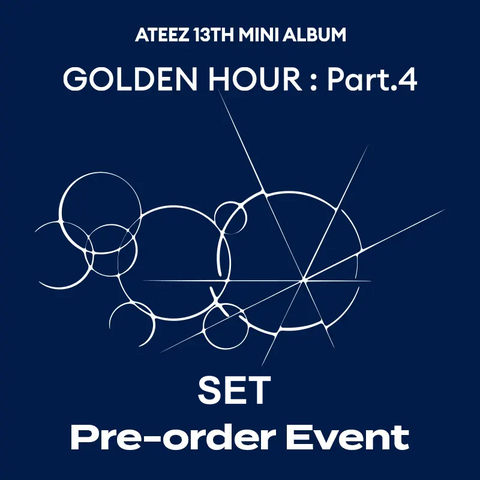 [02/05 FROMM PHOTOCARD EVENT] ATEEZ - 13TH MINI ALBUM [GOLDEN HOUR : Part.4] (ALBUM/DIGIPACK ver.) (PRE-ORDER)