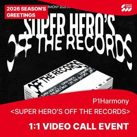 [02/06 1:1 VIDEO CALL EVENT BY SOUNDWAVE] P1Harmony – 2026 SEASON'S GREETINGS [SUPER HERO’S OFF THE RECORDS] (PRE-ORDER)