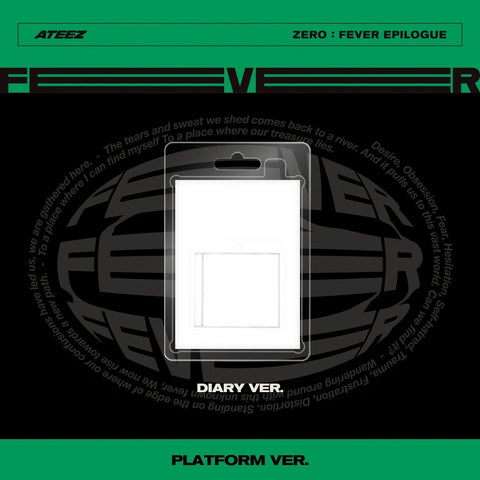 [01/09 MINIRECORD PHOTOCARD EVENT] ATEEZ – [ZERO:FEVER SERIES] (PLATFORM ver.) (PRE-ORDER)
