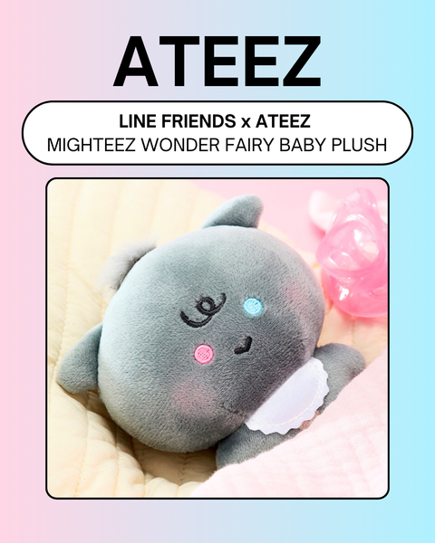 [LINE FRIENDS x ATEEZ] MIGHTEEZ WONDER FAIRY BABY PLUSH (PRE-ORDER)