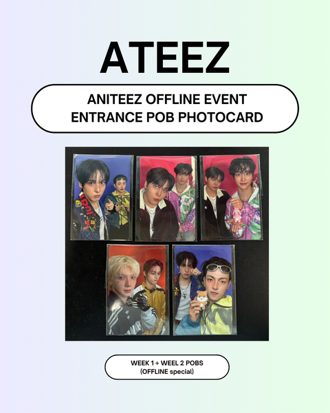 SOUNDWAVE x ANITEEZ IN COLOR POP-UP] ATEEZ — ENTRANCE POB