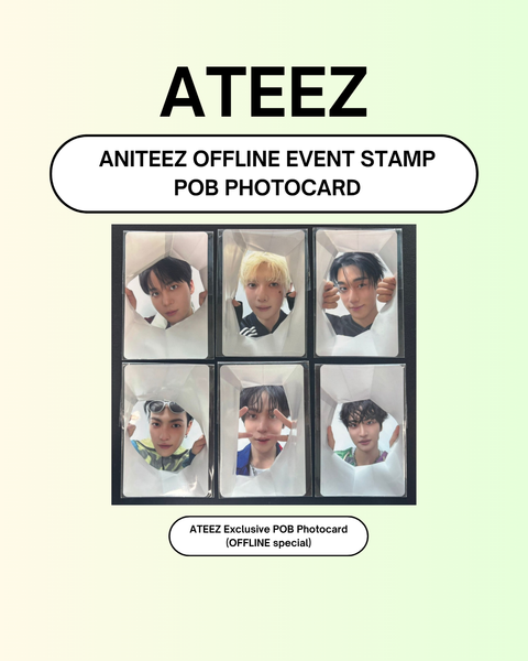 SOUNDWAVE x ANITEEZ IN COLOR POP-UP] ATEEZ — STAMP RALLY POB