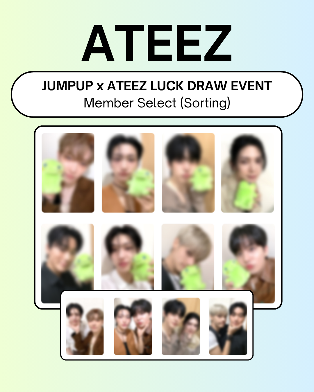ATEEZ adrenaline popup ラキドロ デジパケ ラキドロ 3点 【公式通販】