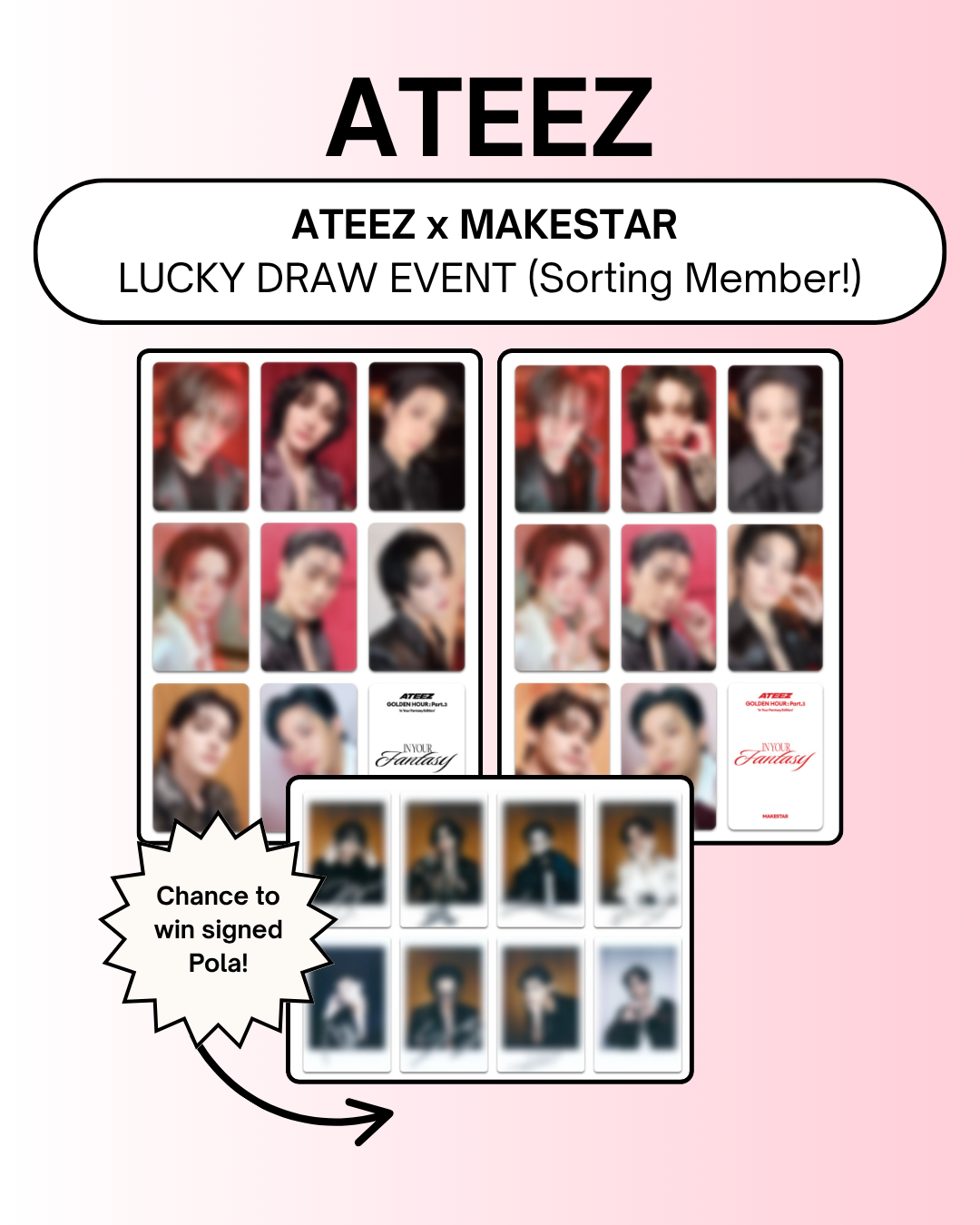 08/07 LUCKY DRAW EVENT BY MAKESTAR] ATEEZ – 12th Mini Album