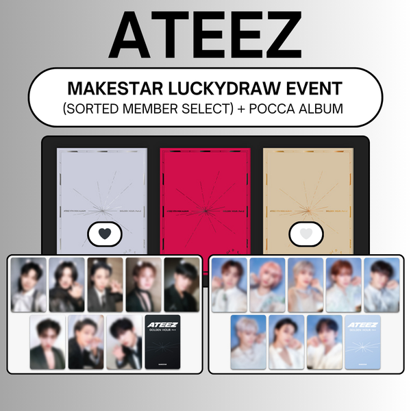 11/18 MAKESTAR LUCKY DRAW OFFLINE EVENT] ATEEZ - GOLDEN HOUR