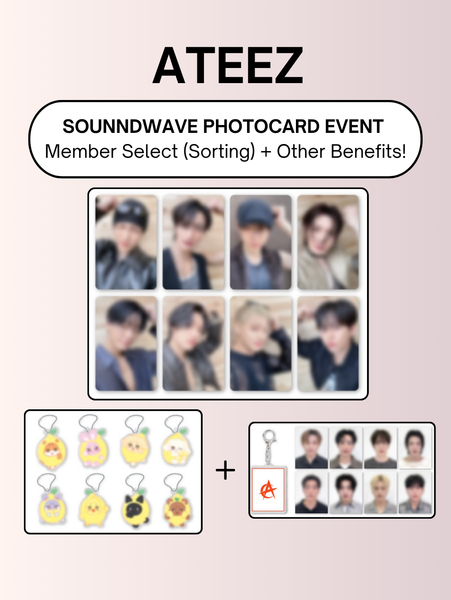 ateez soundwave トレカ サン ATEEZ サン soundwave 特典 トレカ SAN