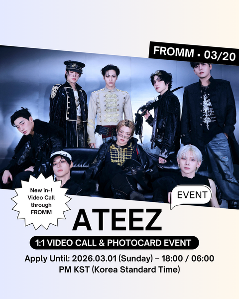 [03/20 FROMM 1:1 VIDEO CALL EVENT] ATEEZ – 13TH MINI ALBUM [GOLDEN HOUR : Part.4] (DIGIPACK VER.) (PRE-ORDER)