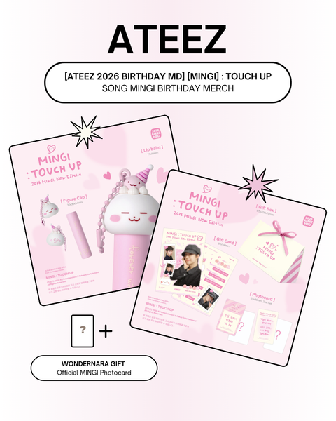 [ATEEZ 2026 BIRTHDAY MD] [MINGI]: TOUCH UP (PRE-ORDER)