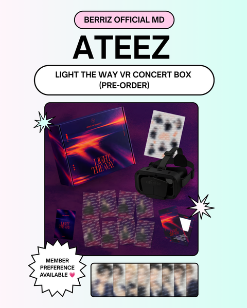 [10/20 BERRIZ OFFICIAL MD] ATEEZ - LIGHT THE WAY VR CONCERT BOX (PRE-ORDER)