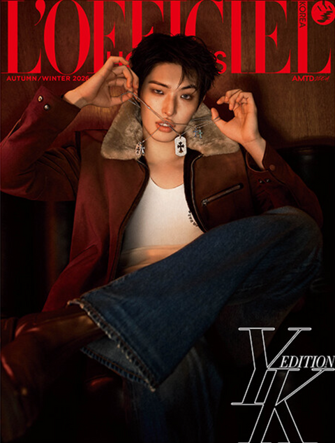 [08/21 L'OFFICIEL HOMMES KOREA] ATEEZ: MINGI - L'OFFICIEL HOMMES KOREA YK EDITION (AUTUMN/WINTER 2026 ISSUE) [26-08-21] (MAGAZINE) (PRE-ORDER)