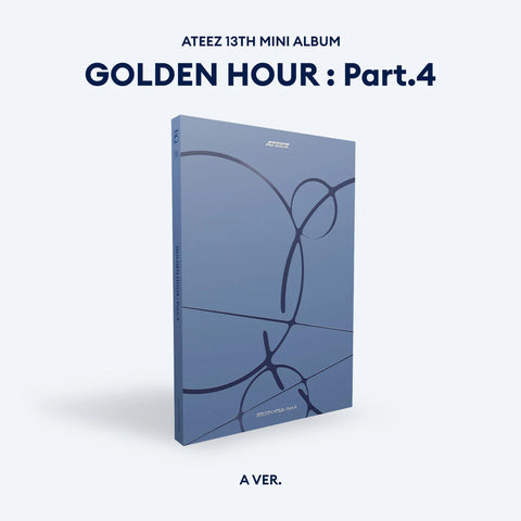 [2/7 ATEEZ FANCLUB JAPAN PHOTOCARD EVENT] ATEEZ - 13TH MINI ALBUM [GOLDEN HOUR : Part.4] (ALBUM) (PRE-ORDER)