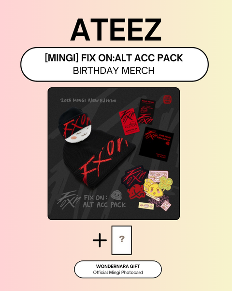 ATEEZ MINGI FIX ON HBD POPUP MD グッズ セット