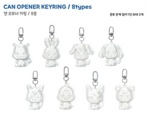 [09/06 ANITEEZ IN DEJA VU] ATEEZ - CAN OPENER KEYRING (PRE-ORDER)