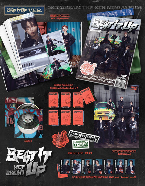 [01/18–02/03 1:1 VIDEO CALL EVENT BY KTOWN4U] NCT DREAM – 4th Mini Album [Beat It Up] (Beat It Up ver.) (PRE-ORDER)