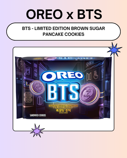 [06/08 OREO x BTS] BTS - LIMITED EDITION BROWN SUGAR PANCAKE COOKIES (PREORDER)