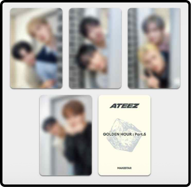 [10/21 FINAL MAKESTAR 1:1 VIDEO CALL EVENT] ATEEZ - 14TH MINI ALBUM [GOLDEN HOUR : Part.5] (ALBUM VER.)(PREORDER)