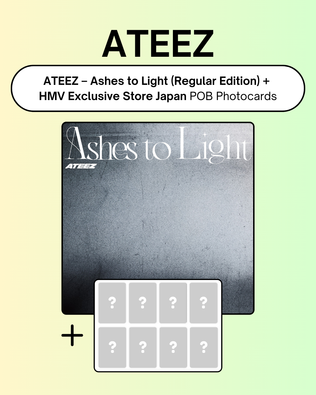 09/16 ATEEZ JAPAN] ATEEZ – Ashes to Light (Regular Edition) +