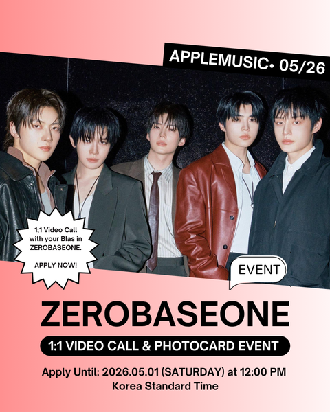 [05/26 APPLEMUSIC 1:1 VIDEO CALL EVENT] ZEROBASEONE – The 6th Mini Album [Ascend-] (11 Ver.) (PRE-ORDER)