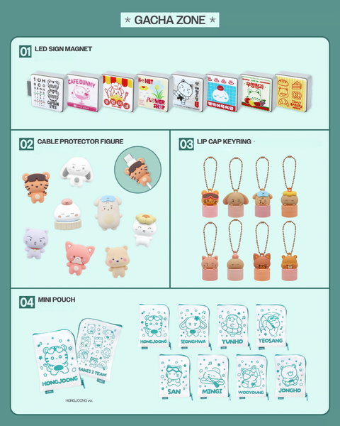[10/11 BLUE DRIFT x ATEEZ] ATEEZ 8TH ANNIVERSARY EXHIBITION POP-UP MD (PREORDER)