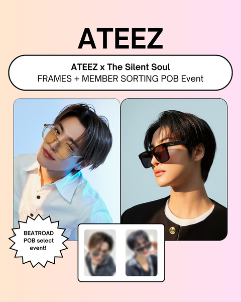 [11/12 PHOTOCARD EVENT BY BEATROAD] The Silent Soul Frame Set X ATEEZ HONGJOONG SEONGHWA POB (PRE-ORDER)