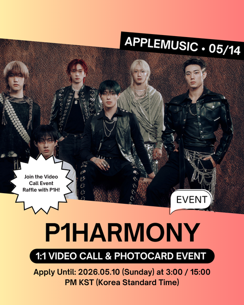 [05/14 APPLEMUSIC 1:1 VIDEO CALL EVENT] P1Harmony – Mini Album Vol.9 [UNIQUE] (PHOTOBOOK ver.) (PRE-ORDER)