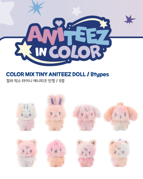 ANITEEZ IN COLOR] Color Mix Tiny Aniteez Doll | WONDERNARA