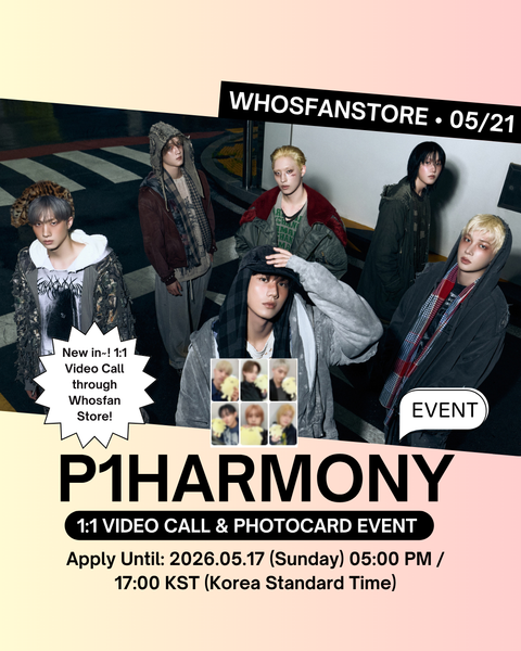 05/21 WHOSFANSTORE 1:1 VIDEO CALL EVENT] P1Harmony – Mini Album