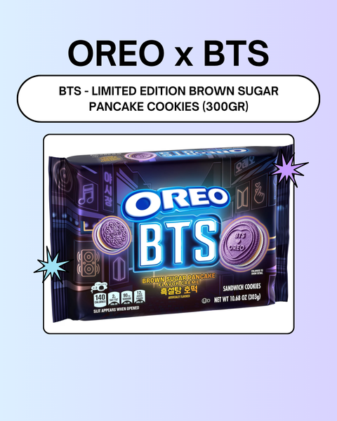 [06/08 OREO x BTS] BTS - LIMITED EDITION BROWN SUGAR PANCAKE COOKIES (PREORDER)