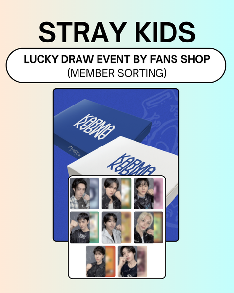 [09/8 STRAY KIDS : LUCKY DRAW EVENT BY FANS SHOP] STRAY KIDS – KARMA (CEREMONY VER., HOORAY VER.) (PRE-ORDER)