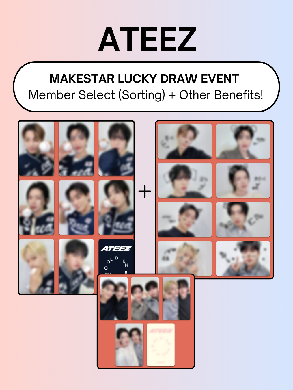06/16 MAKESTAR LUCKY DRAW EVENT] ATEEZ - GOLDEN HOUR: Part.3 (POCA