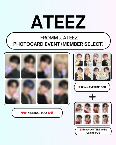 [03/31 FROMM MEMBER CLAIM POB + BONUS EVENT] ATEEZ – 13TH MINI ALBUM [GOLDEN HOUR : Part.4] (PRE-ORDER)