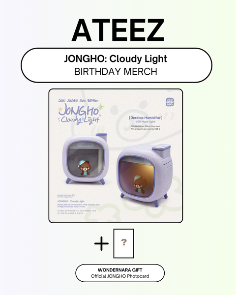 ATEEZ - JONGHO: Cloudy Light (PRE-ORDER)