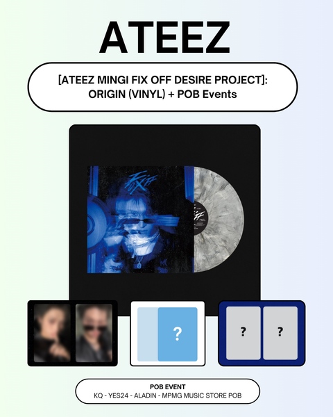 [ATEEZ MINGI FIX OFF DESIRE PROJECT]: ORIGIN (VINYL) (PRE-ORDER)