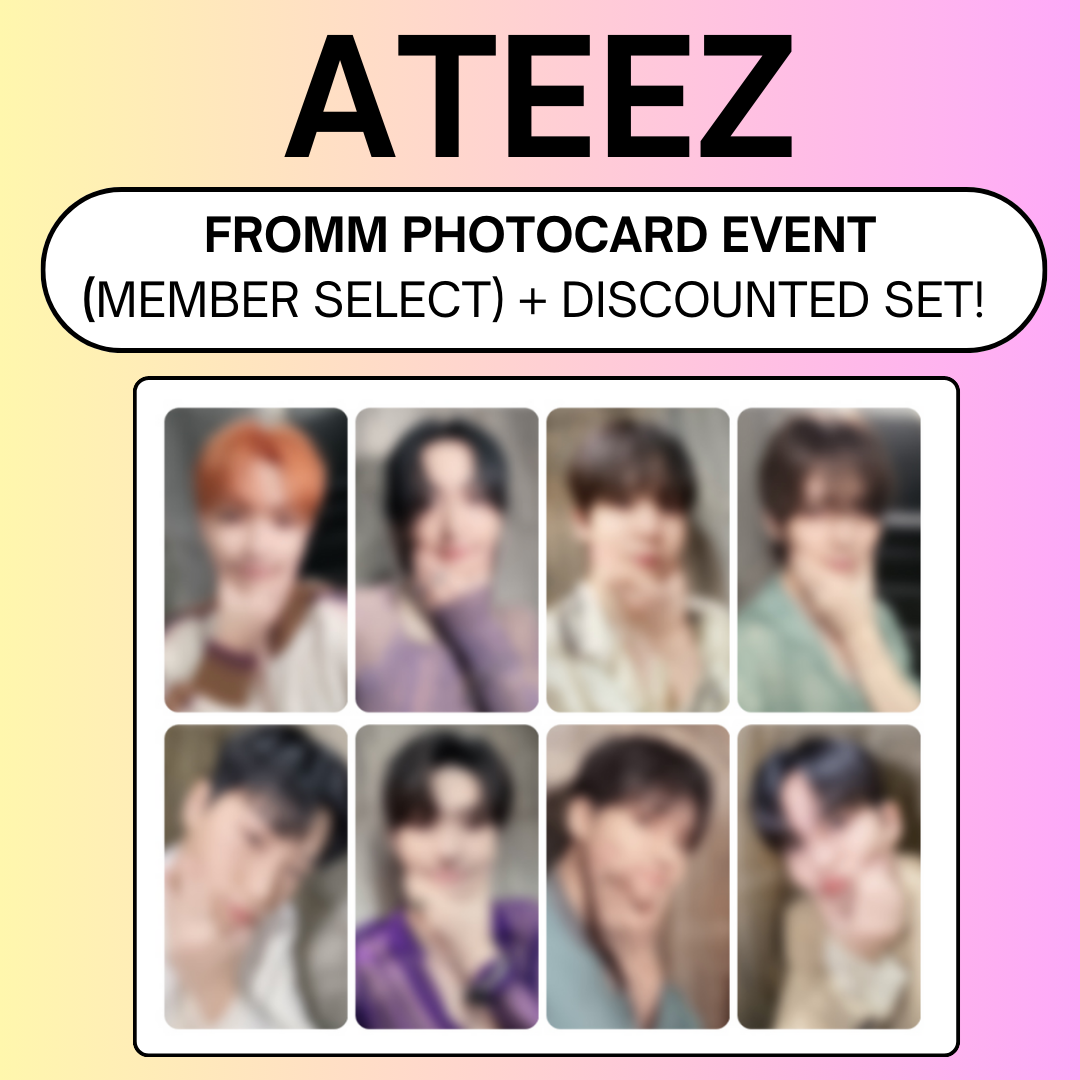 [6/08 FROMM PHOTOCARD EVENT] ATEEZ - [GOLDEN HOUR : Part.1] (PRE-ORDER ...