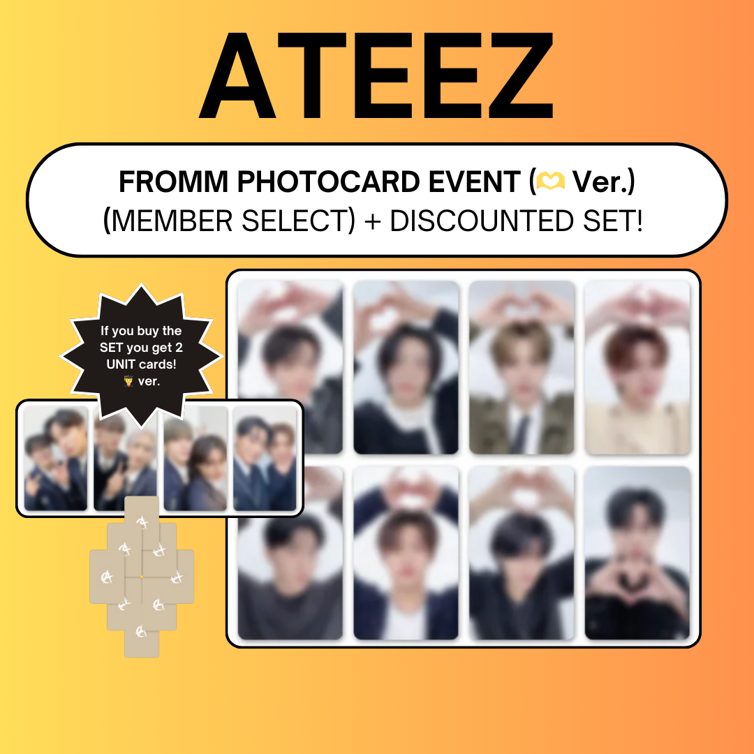 12/19 FROMM PHOTOCARD EVENT] ATEEZ - GOLDEN HOUR: Part.2 (PRE