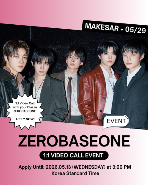 [05/29 MAKESTAR 1:1 VIDEO CALL EVENT] ZEROBASEONE – The 6th Mini Album [Ascend-] (11 Ver.) (PRE-ORDER)