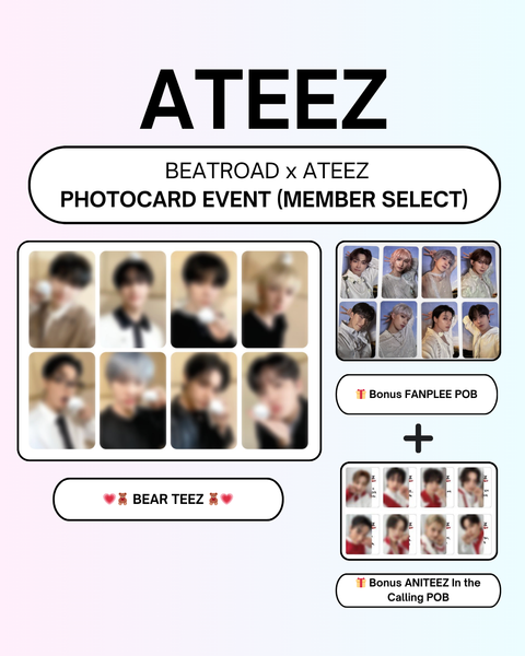 [03/26 BEATROAD MEMBER CLAIM POB + BONUS EVENT] ATEEZ – 13TH MINI ALBUM [GOLDEN HOUR : Part.4] (PRE-ORDER)