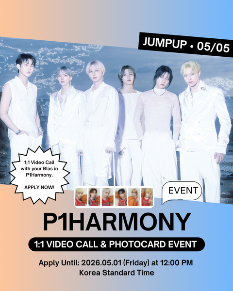[05/05 JUMPUP 1:1 VIDEO CALL EVENT] P1Harmony – Mini Album Vol.9 [UNIQUE] (Compact ver.) (PRE-ORDER)
