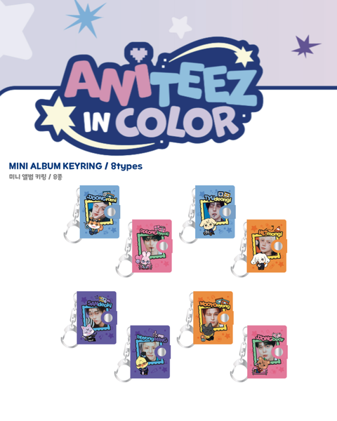 [ANITEEZ IN COLOR] Mini Album Keyring