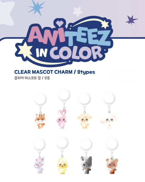 [ANITEEZ IN COLOR] Random Capsule - Clear Mascot Charm