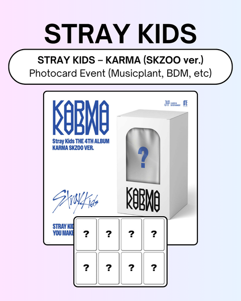 08/21 PHOTOCARD EVENT] STRAY KIDS – KARMA (SKZOO ver.) + PRE-ORDER