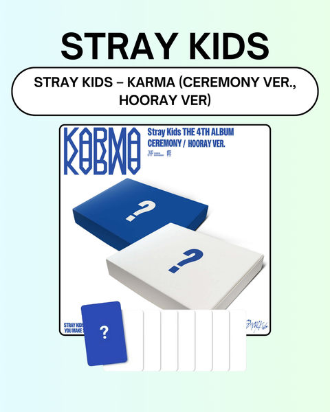 08/21 PHOTOCARD EVENT] STRAY KIDS – KARMA (ALBUM: CEREMONY VER