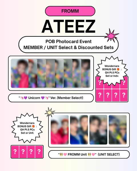 [07/06 FROMM MEMBER CLAIM POB + BONUS EVENT] ATEEZ – 14TH MINI ALBUM [GOLDEN HOUR : Part.5] (PRE-ORDER)