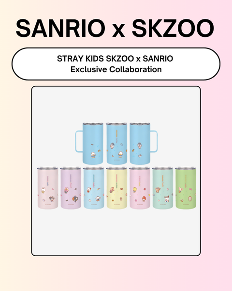 [06/24 SKZOO x SANRIO CHARACTERS] Stray Kids - TUMBLER (PRE-ORDER)