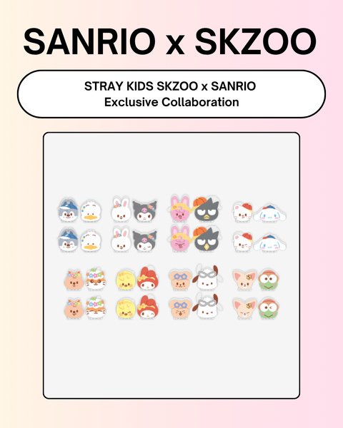 [06/24 SKZOO x SANRIO CHARACTERS] Stray Kids - HAIR PIN (PRE-ORDER)