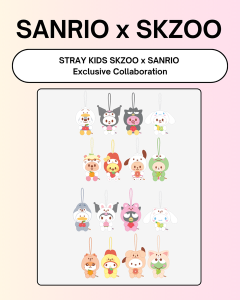 06/24 SKZOO x SANRIO CHARACTERS] Stray Kids - SCENT PLUSH (PRE
